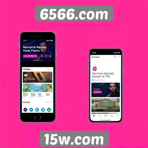 Desempenho do site 6566.com em dispositivos móveis