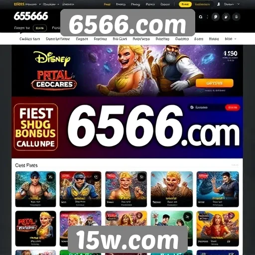 Avaliação da interface do usuário do site 6566.com